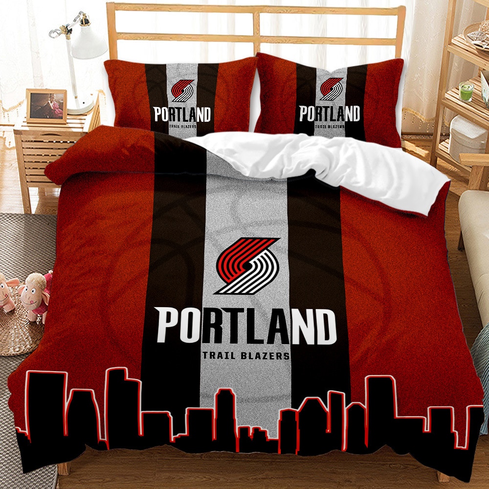 Designer Bedding King Queen Size 3d Printed Duvet Cover Set American Basketball Logo Bedding Sets Just Jamo Online Store